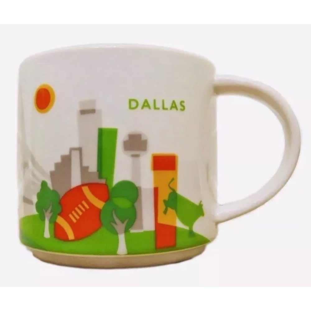Starbucks Dallas You Are Here Mug NWT